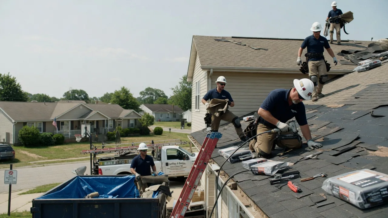 Roof Replacement in Gillespie, IL near me
